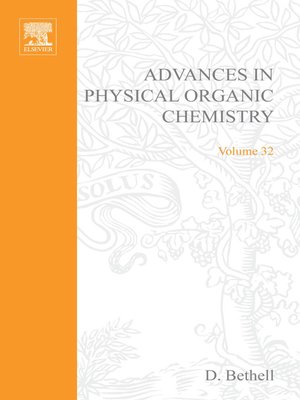 cover image of Advances in Physical Organic Chemistry